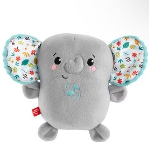 Used Fisher-Price Plush Elephant Baby Sound Machine With Vibration
